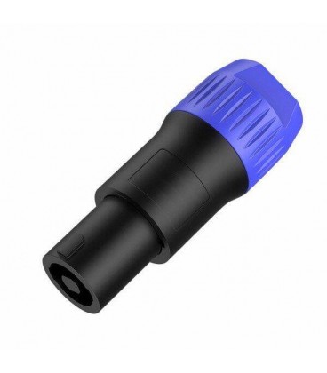 ROXTONE RP031 WTYK GŁOŚNIKOWY SPIKON 4-PIN SPEAKON PINOWY NIEBIESKI