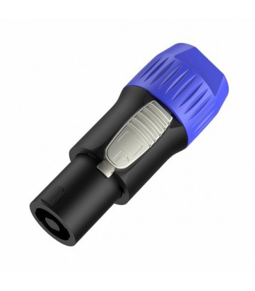 ROXTONE RP031 WTYK GŁOŚNIKOWY SPIKON 4-PIN SPEAKON PINOWY NIEBIESKI