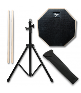 ZESTAW V-TONE PDS8 BK PAD PERKUSYJNY 8" STATYW PAŁKI POKROWIEC DO ĆWICZEŃ