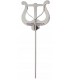 Arnolds & Sons 587071 duża lirka srebrna uniwersalna 25 cm