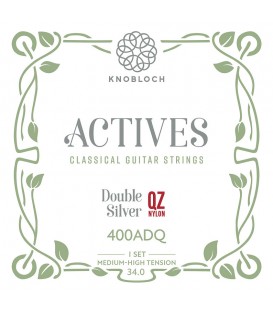 Knobloch Strings ACTIVES Double Silver QZ Nylon 400ADQ - Struny do Gitary Klasycznej