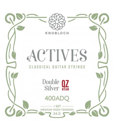 Knobloch Strings ACTIVES Double Silver QZ Nylon 400ADQ - Struny do Gitary Klasycznej