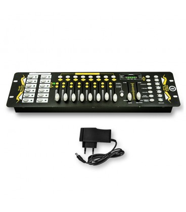 LIGHT4ME DMX 192 MKII SUWAKOWY STEROWNIK DMX KONTROLER OŚWIETLENIE