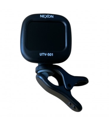 NEXON UTV-501 TUNER CHROMATYCZNY Z AKUMULATOREM STROIK GITARA UKULELE KLIPS