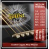 Queen AK1048 struny do gitary akustycznej