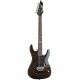 Dean Custom 350 Floyd TBK Trans Black gitara elektryczna