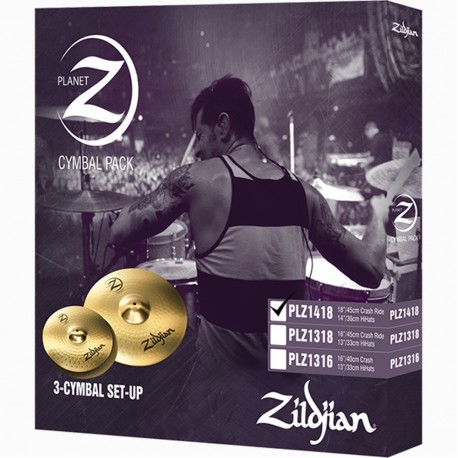 Zildjian Zestaw talerzy Planet Z PLZ1418 Pack  + gratis !