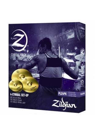 Zildjian Zestaw talerzy Planet Z  PLZ4PK  Pack 20" 16" 14"  + gratis !