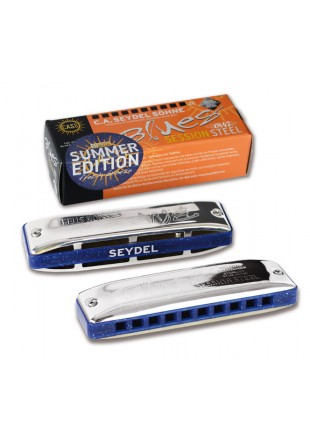 SEYDEL BLUES SESSION STEEL F SUMMER EDITION HARMONIJKA USTNA