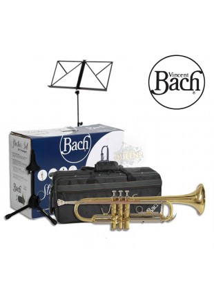 Bach TR-650 trąbka w stroju Bb +Pulpit +statyw do trąbki