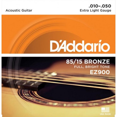 D'Addario EZ-900 struny do gitary akustycznej EZ-900 10-50