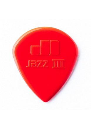 Dunlop 47R3N1.38 Nylon Jazz III Red kostka do gitary 1,38 mm