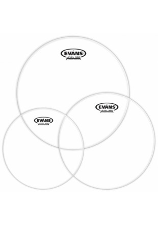 EVANS ETP-G1CLR-F 10" 12" 14" NACIĄGI PERKUSYJNE GENERA 1 ZESTAW CLEAR