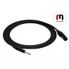 RED'S MUSIC MC12100 BX KABEL MIKROFONOWY XLR ŻEŃSKI / JACK MONO 10 m