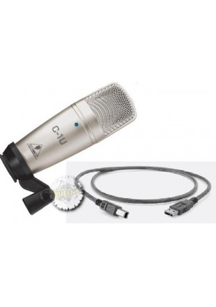 Behringer mikrofon pojemnościowy C-1U USB