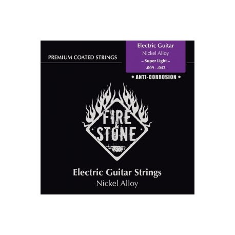 Fire & Stone struny do gitary elektrycznej 9-42 673210