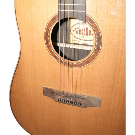 WestRoad WG-9 ST gitara akustyczna,  Lity Cedr