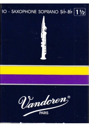Vandoren stroiki do saksofonu sopranowego '1,5' 1szt
