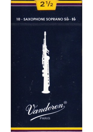 Vandoren stroiki do saksofonu sopranowego '2,5' 1szt
