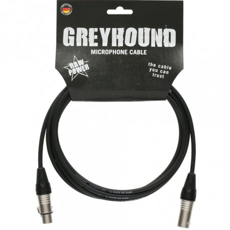 Klotz GRK1FM0750 Greyhound Canon XLR/XLR kabel przewód mikrofonowy 7,5 m