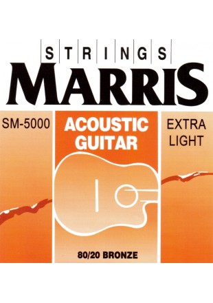 MARRIS SM-5000 EXTRA LIGHT 80/20 BRONZE STRUNY DO GITARY AKUSTYCZNEJ