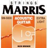 MARRIS SM-5000 EXTRA LIGHT 80/20 BRONZE STRUNY DO GITARY AKUSTYCZNEJ