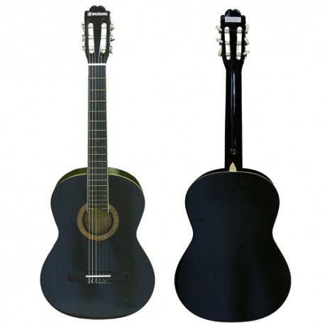 SUZUKI SCG2 3/4 BK GITARA KLASYCZNA + POKROWIEC