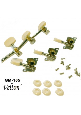 Velton GM-105 Strojniki klucze gitary akustycznej pojedyńcze otwarte