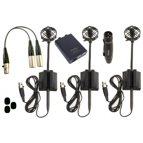 Prodipe UHF DSP AL21 PACK DUO - zestaw mikrofonów instrumentalnych do akordeonu