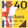 ROTOSOUND RB40 STRUNY DO GITARY BASOWEJ 40-100