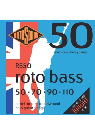 ROTOSOUND RB50 STRUNY DO GITARY BASOWEJ 50-110