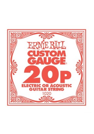 Ernie Ball EB 1020 Struna pojedyncza do gitary 020