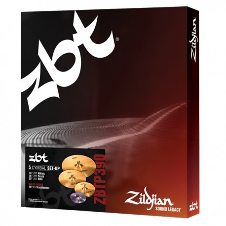 Zildjian ZBT 5 Box Set ZBTP390 + Trash10 zestaw talerzy perkusyjnych