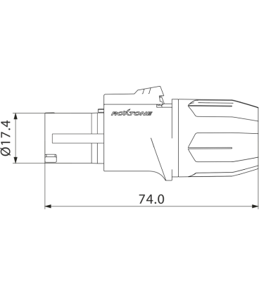 ROXTONE RS4FP-HD-YL WTYK GŁOŚNIKOWY 4-PIN SPEAKON