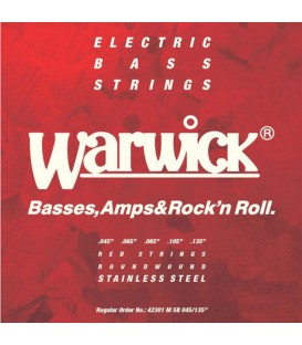 WARWICK 42301 (45-135) Red Label - Stainless Steel struny do gitary basowej 5.str