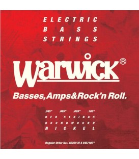 WARWICK 46200 (45-105) Red Label - Nickel Steel struny do gitary basowej 4.str