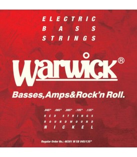WARWICK 46301 (45-135) Red Label - Nickel Steel struny do gitary basowej 5.str